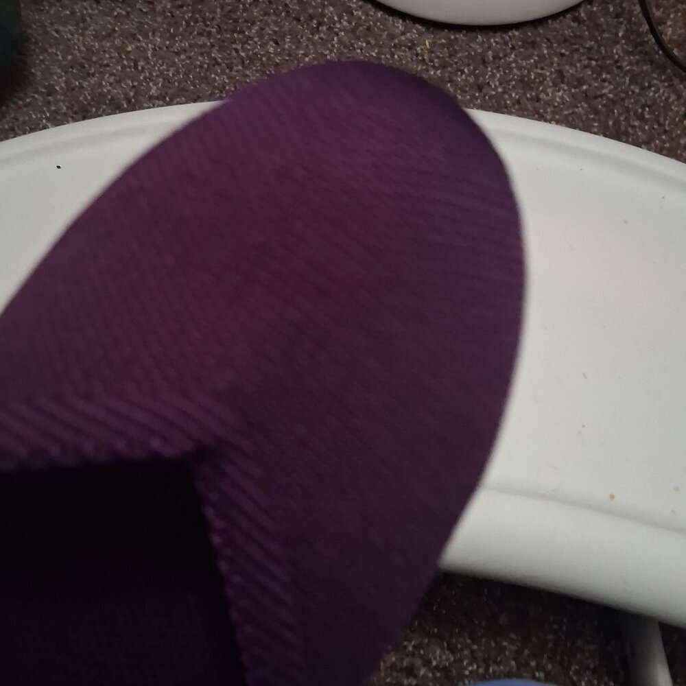 Rothy's Purple Flats with Blue Accent - Picture 6 of 8